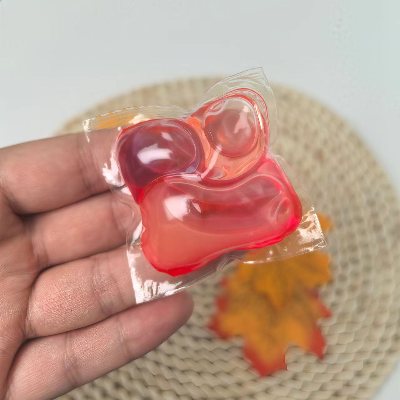 4d double laundry beads (20g) red