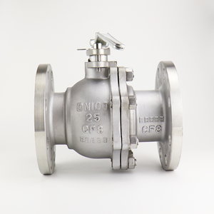中国制造的不锈钢球阀Q41F-25P适用于天然气，石油和基本介质 - Product Image 5