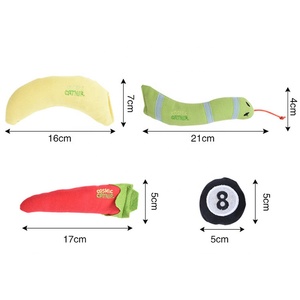 Hierba gatera interactiva de varios colores para gato, juguete de moda, Animal de peluche, fruta suave, hierba gatera rellena - Product Image 2