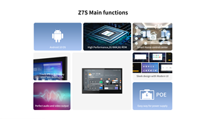 Tablet intelligente da 7 pollici con pannello di controllo Zigbee Android & Villa IP/tcp citofono sistema di sicurezza tutto in uno Video telefono porta Tuya - Product Image 2