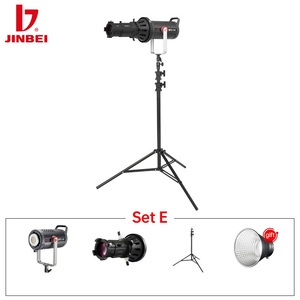 JINBEI EFC-<strong>150</strong> <strong>RGB</strong> <strong>Led</strong> Continuous Light Set with EF Spot Snoot Set for Video Recording Studio - Product Image 1