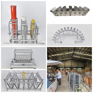 Có thể điều chỉnh 2 "1.5 2.5inch 18 bức ảnh Rack hiển thị bức ảnh duy nhất pháo hoa cho vữa Ống hiển thị Vỏ hợp kim nhôm đứng - Product Image 5