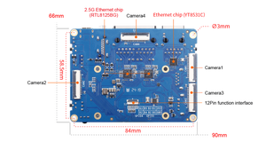 Orange Pi CM5 OrangePi CM5 Placa base adecuada para OrangePi Compute Module 5 Core Board - Product Image 5