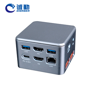 El más barato N95 N100 N300 Mini Pc LAN 2 * Mini Pc portátil Win11 Linux Ubuntu compatible Nuc Mini PC - Product Image 1