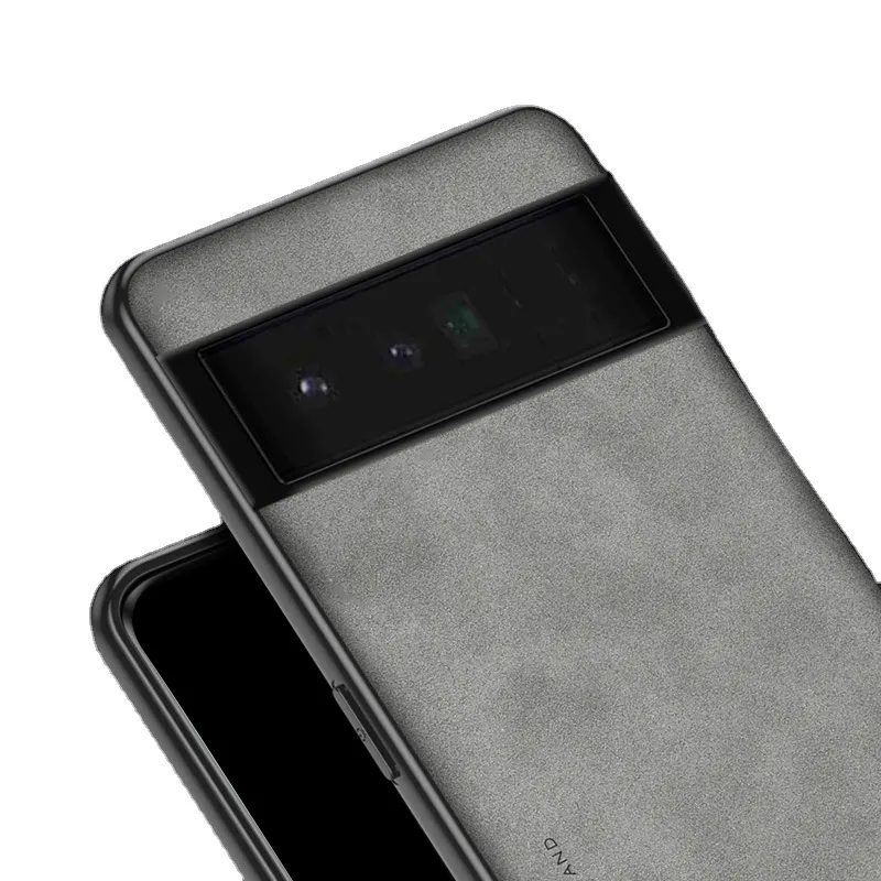 Хит продаж, текстурный кожаный ТПУ мягкий чехол для телефона Google Pixel 8 7 Pro 6 6a, противоударный тканевый кожаный чехол для телефона
