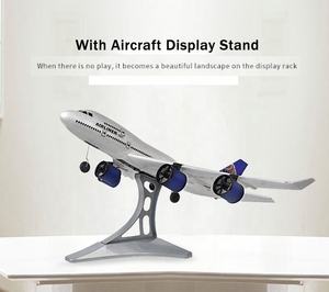 SINC068ホット販売シミュレーションrc飛行機2.4GRC航空機ラジコン飛行機7473CH DIY飛行機子供用ライト付き - Product Image 4