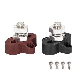 DC 48V Truck bara M6 M8 M10 Terminal bloğu çiviler pil güç dağıtım terminali damızlık otobüs çubuk konektör kamyon RV tekne için - Product Image 1