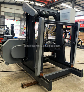 Controllo logico programmabile alimentazione automatica idraulica taglio automatico sega a nastro orizzontale per legno segheria sega a nastro - Product Image 6