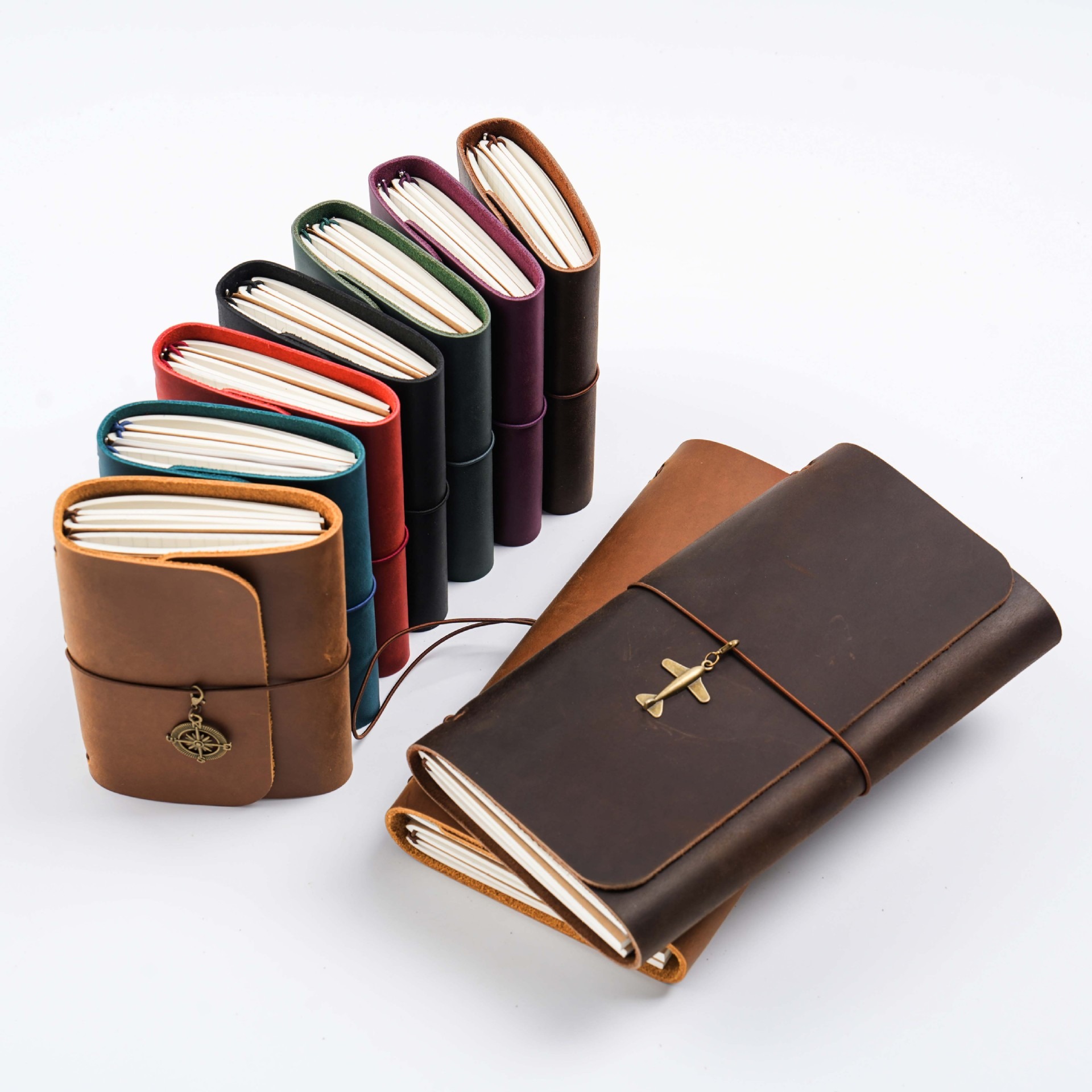 Noir avec carnet et porte-cartes