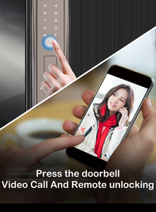 TOPTEQ MX01Nuova Serratura Intelligente a Vena da Dito Ad Alta Sensibilità Xhome App Video Intercom Smart Con Fotocamera - Product Image 5