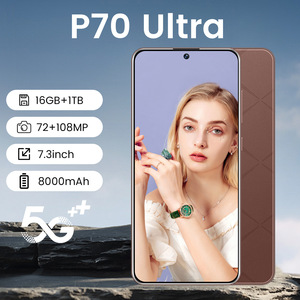 2025 yeni Pro Max 70Ultra 5G Smartphone küresel sürüm çift SIM 16GB RAM 1TB depolama Android15 4K çözünürlük 108MP arka kamera - Product Image 1