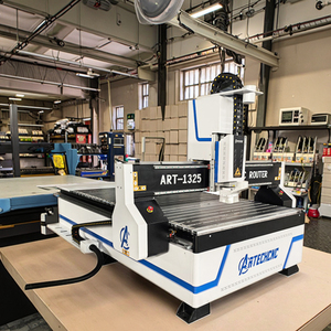 Servomotore 1325 cnc NC studio DSP controller Syntec con slot T tavolo in alluminio per incisione e taglio del legno - Product Image 2