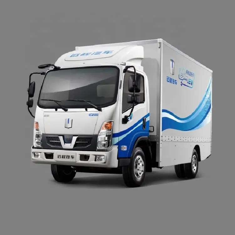 Xe điện nóng Xe tải vận chuyển hàng hóa từ xa E200 xe tải nhẹ điện tinh khiết đơn hàng Minivan