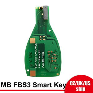 Xhorse vdi אוניברסלי mcedes bs3 keysfgo מפתח חכם 433/315 mhz לקבל 1 אסימון חינם עבור Vdi mb