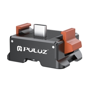 Puluz Type-C ฐานชาร์จอะแดปเตอร์เมาท์แบบปลดเร็วสำหรับ DJI OSMO Pocket 3 Type C ฐานชาร์จ - Product Image 2