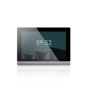 LEELEN videoporteros IoT 2 puertos de red 10,1 pulgadas HD pantalla táctil sistema Android WiFi ZigBee video intercomunicador 4 con cable - Product Image 1