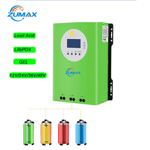 10A 20A 40A 60A 80A 100A 12V 24V 48V PWM/MPPT Smart Solar laderegler MPPT Solar laderegler - Product Image 3