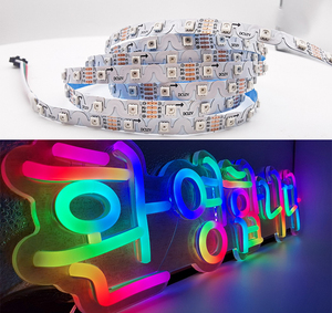 Individually <strong>Addressable</strong> <strong>S</strong> Shape 12V Zigzag SMD3838 WS2815 Pixels Smart RGB 6mm Ultra Thin Flexible Colorful Digital Led Strip - Product Image 5