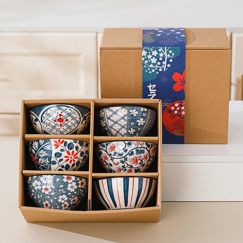 6 bowls gift box