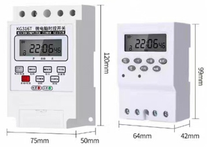 Interruttore di controllo del tempo del Microcomputer KG316T timer di accensione 220V/380V - Product Image 2