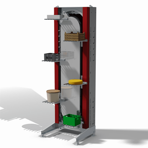 Kunden spezifische vertikale Förderer Fortschritt liche Lösungen für den vertikalen Material transport Aufzug Automat isierte zirkulierende Produktions linie - Product Image 5