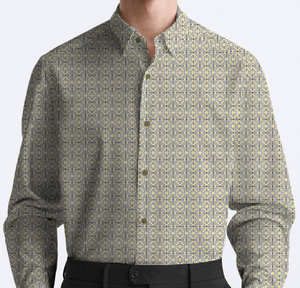 定制最新设计男式衬衫正式休闲男式衬衫设计多种图案定制 - Product Image 1