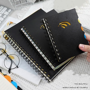 Taccuino a spirale diviso a colori personalizzato diario diario libro taglie A5 A6 per ufficio scuola - Product Image 2