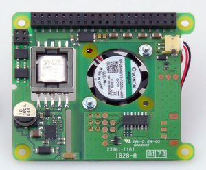 <strong>Raspberry</strong> <strong>Pi</strong> 4B/3B+ <strong>Ethernet</strong> POE <strong>Power</strong> Supply Module ICs Expansion Board with Fan Cooling POE HAT for Better Connectivity - Product Image 3