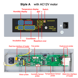 2023 High Performance Intelligent <strong>PID</strong> <strong>Temperature</strong> <strong>Controller</strong> for Incubator Thermostat Instruments HTMC-7 - Product Image 5