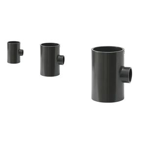 Factory Direct Sales of All Types of <strong>Pvc</strong> 90 45-Degree <strong>Elbows</strong> and Tee Connectors - Product Image 1