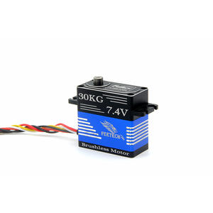 Feetech 30KG CAN Bus UAVCAN Servo <strong>UART</strong>-CAN Bus PWM Full Metal Brushless <strong>Programmable</strong> Digital Servo for RC Airplanes Helicopters - Product Image 1