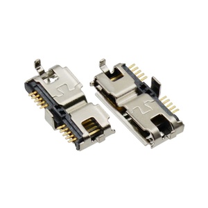 Mikro 10Pin USB B dişi konnektör USB3.0 konektörü yatay SMT USB konektörü - Product Image 1