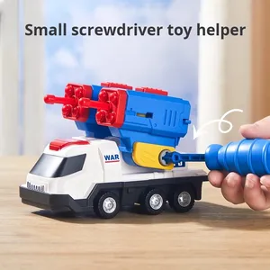 子供の5つの1つの変形ロボット車のおもちゃ磁気コンビネーションスプライシングメカプラスチック1:32スケール男の子の楽しみのために - Product Image 5