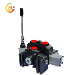 1个阀芯分段操作DCV100远程操纵杆手动控制液压换向阀，用于前装载机 - Product Image 3