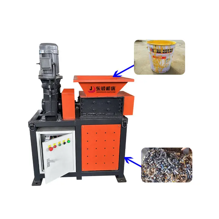 Broyeur industriel de déchets plastiques PE PP PVC PET déchiqueteuse de bouteilles en PET pour PEHD plastique