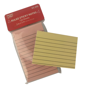 2023极简高价值学生用简单的水平线写便条纸，儿童记事本 - Product Image 2