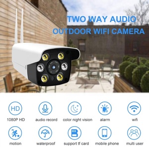 Waterproof Outdoor <strong>Bullet</strong> Wifi Ip <strong>Camera</strong> Yoosee Warm Light 6 <strong>LEDS</strong> With IR Night Vision - Product Image 6