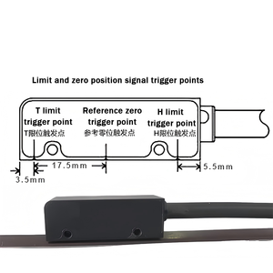 Inkrementeller linearer magnetischer Encoder sensor Rechteck wellen ausgang OEM anpassbar - Product Image 3