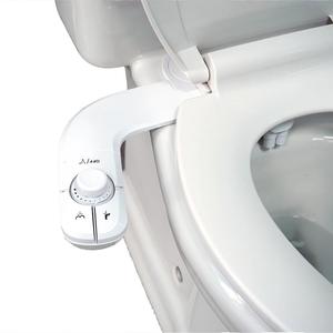 Design moderno installazione rapida in plastica ABS fissaggio Bidet per WC acqua fredda a due ugelli modalità di controllo manopola non elettrico - Product Image 3