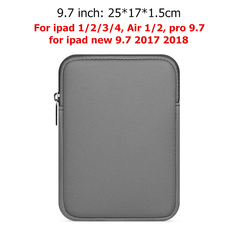 9.7 pouces Gris