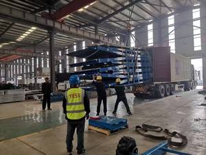 CE Approved 10 Ton Best Price Container <strong>Loading</strong> <strong>Dock</strong> Ramp Manual <strong>Dock</strong> <strong>Leveler</strong> for Forklift and Hand Truck - Product Image 4