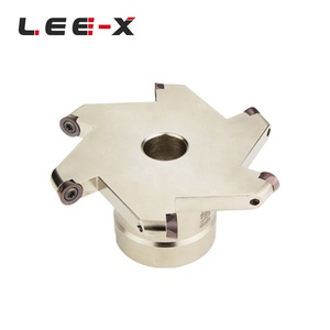 LEE-X TMR เครื่องกัดหน้าตัดสามด้าน,เครื่องมือกัดขอบสามด้าน FMB RPMT08T2/10T3/1204แทรกรอบ TMR หัวตัดมิลลิ่งสามขอบ - Product Image 5