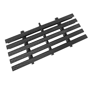 スイミングプール雨樋格子のカスタムメイドカラー黒/白オーバーフロー格子 - Product Image 2