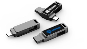高速OTG发光二极管点亮促销礼品定制标志印刷Type-C USB 3.0批发u盘 - Product Image 2