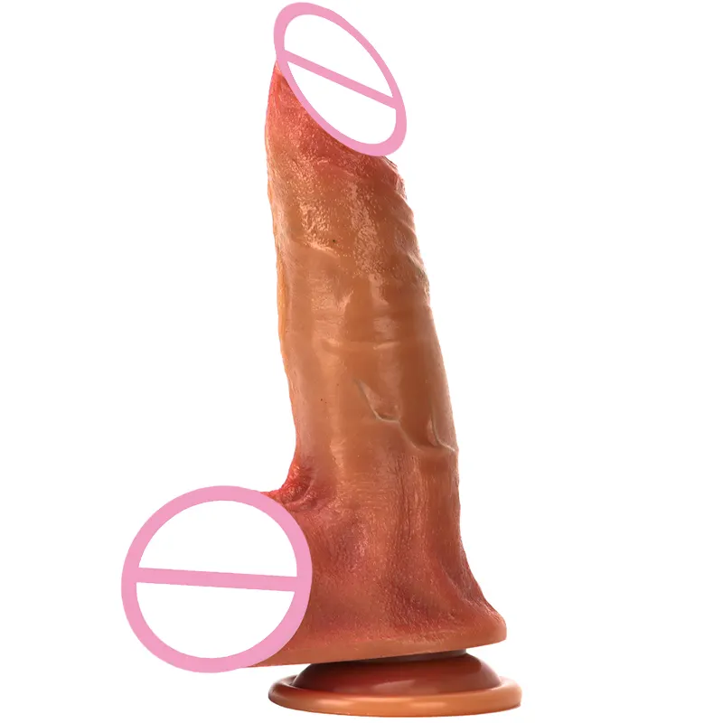 Direto da fábrica Grande Tamanho Dildo Para Mulheres Estimulação Vaginal Masturbador Manual Empurrando Vaginal E Anal