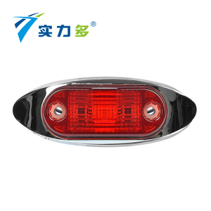 SD-4207十里多卡车拖车指示灯发光二极管紧急停止闪光灯运行行驶闪光灯警告侧标志灯 - Product Image 1