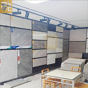 Thép đục lỗ tấm hiển thị giá liền mạch kim loại dọc sàn gạch với dày thẳng đứng mẫu hiển thị đứng - Product Image 2