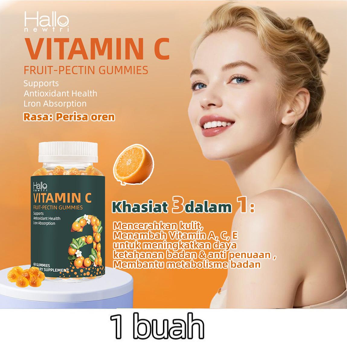 Gommes à la vitamine C Rasa Oren (Khasiat 4 en 1)