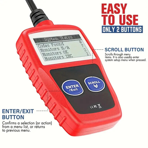 Auto Fehler code leser OBD2 Scanner Code leser Auto diagnose Multifunktion scanner Lesen und Löschen von Fehlern CAN-Diagnose tool - Product Image 2