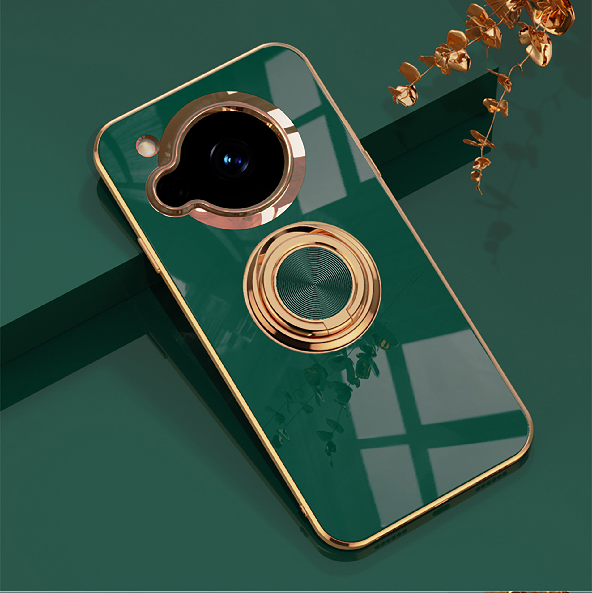 Emerald green